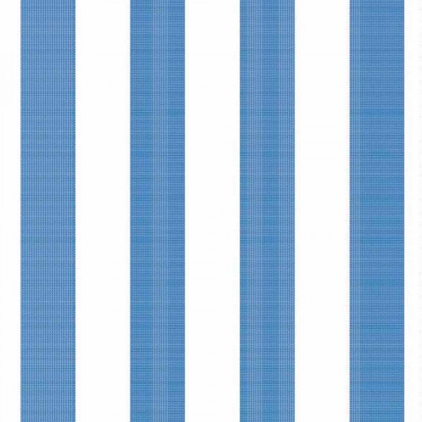 TRICOLINE FIO TINTO LISTRADO 2 CM  AZUL ROYAL - 100% ALGODÃO