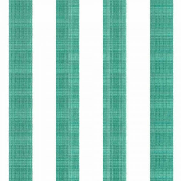 TRICOLINE FIO TINTO LISTRADO 2 CM VERDE BANDEIRA - 100% ALGODÃO