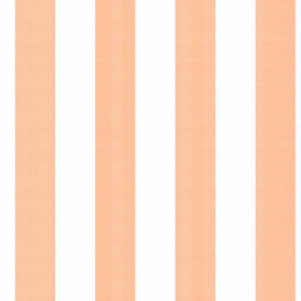 TRICOLINE FIO TINTO LISTRADO 2 CM LARANJA - 100% ALGODÃO