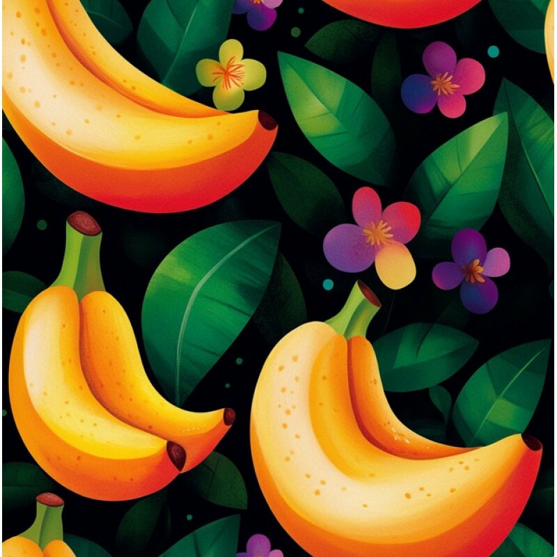 JA26 - TRICOL. FB BANANAS - 100% ALGODÃO - 03497/001D