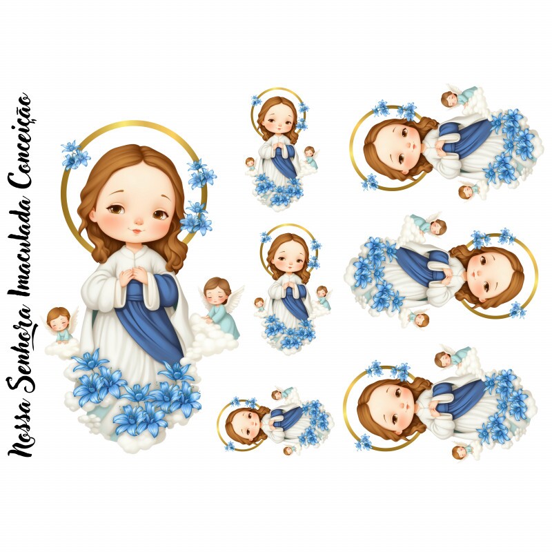 ESTAMPA FÁCIL - NOSSA SENHORA CONCEIÇÃO