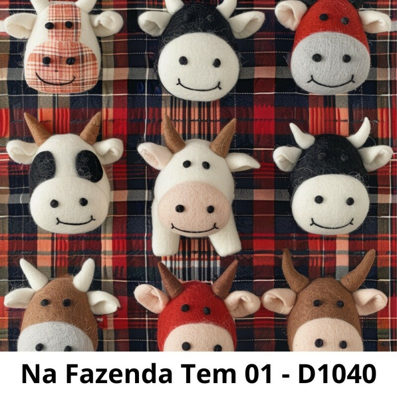 TRICOL. NA FAZENDA TEM 01 - 100% ALGODÃO DIGITAL
