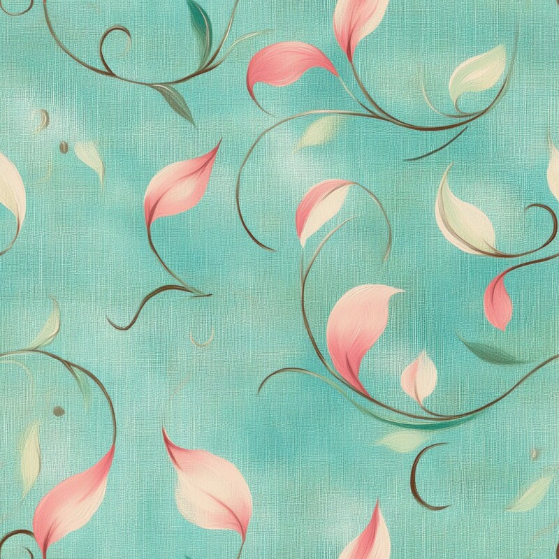 OT25 - TRICOL. DREAMY FOLHAS - 100%ALGODÃO 98691/001D
