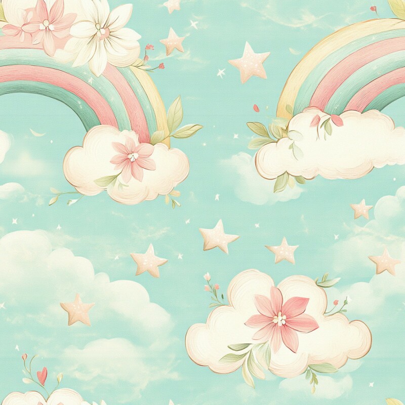 OT25 - TRICOL. DREAMY RAINBOW - 100%ALGODÃO 98688/001D