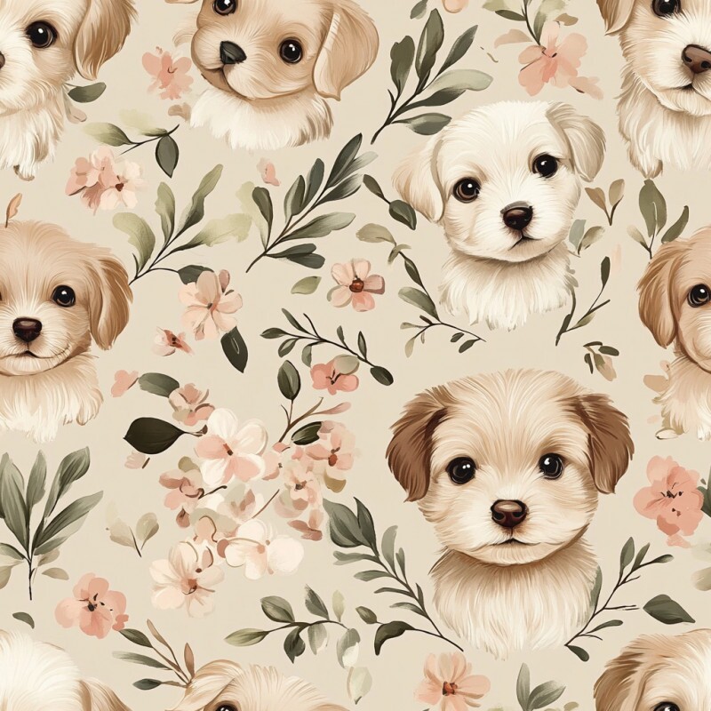 OT25 - TRICOL. PC PUPPIES - 100%ALGODÃO 99467/001D