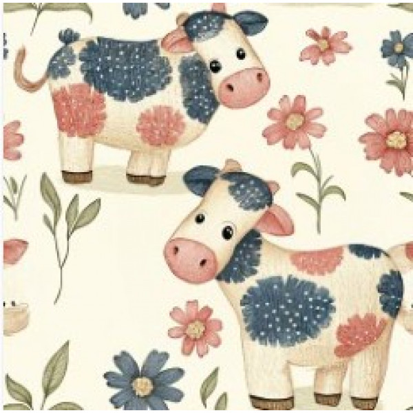 ST25 - TRICOL. VC VAQUINHAS - 100%ALGODÃO 00385/001D