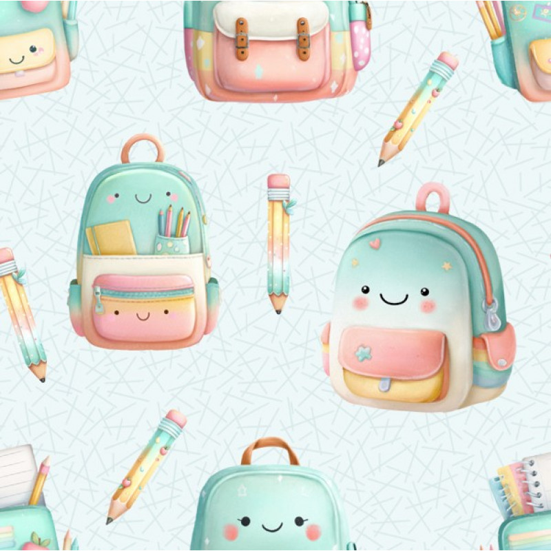 NV25 - TRICOL. VA MOCHILAS - 100% ALGODÃO - A0724/001D