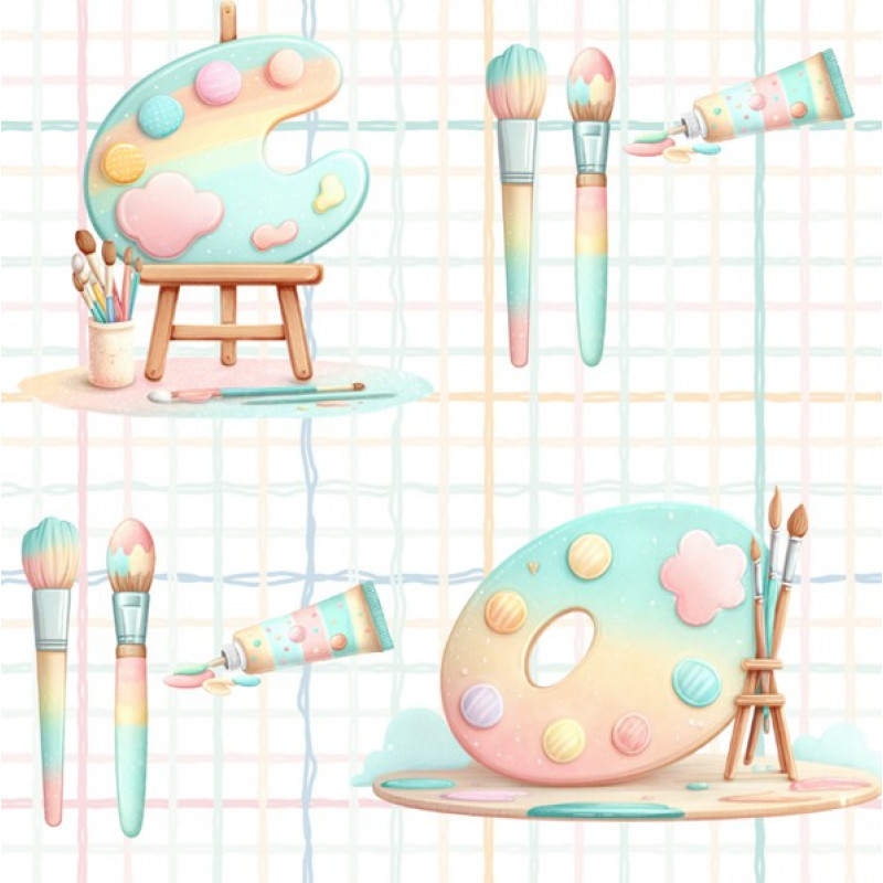 NV25 - TRICOL. VA PINTURA - 100% ALGODÃO - A0727/001D