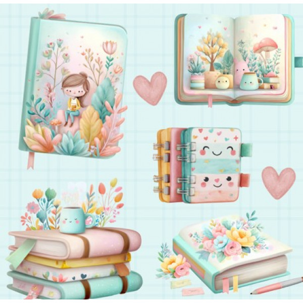 NV25 - TRICOL. VA LIVROS - 100% ALGODÃO - A0725/001D